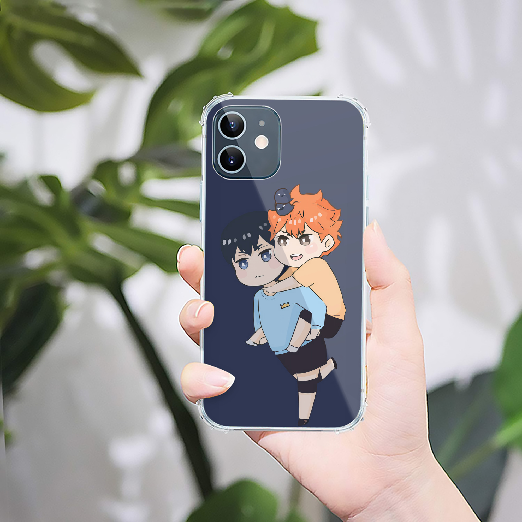 （画像用） ハイキュー!! Haikyu!! 【iPhone 12シリーズ対応】透明スマホケース（クリアソフトケース）